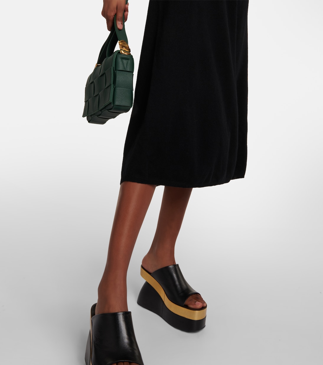 Robe midi Dolly en cachemire | Lisa Yang