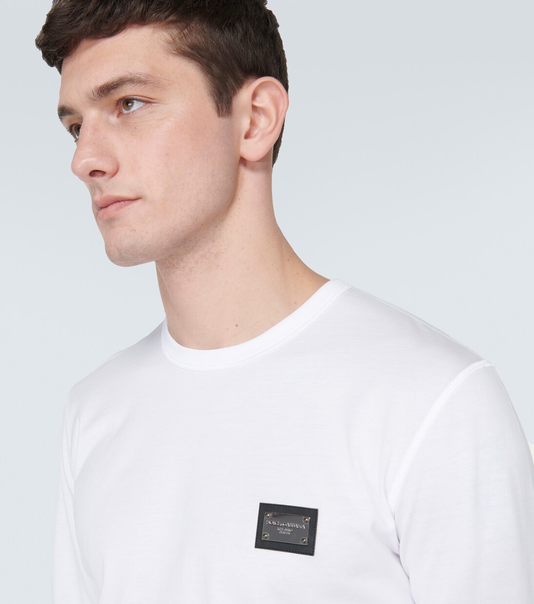 Camiseta de algodón con logo | Dolce&Gabbana