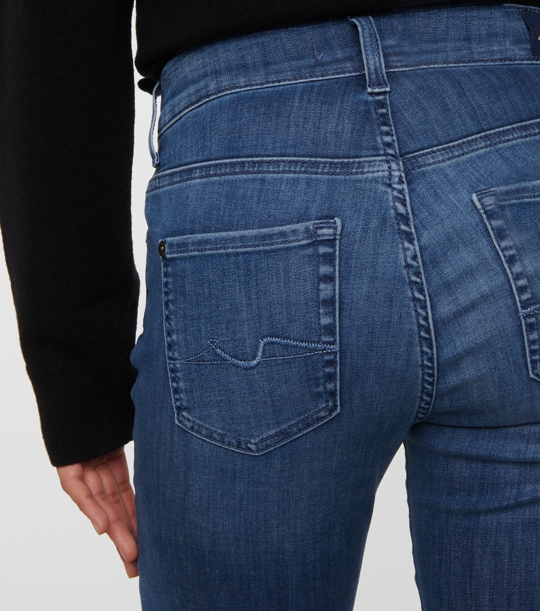 Jeans bootcut con tiro medio | 7 For All Mankind