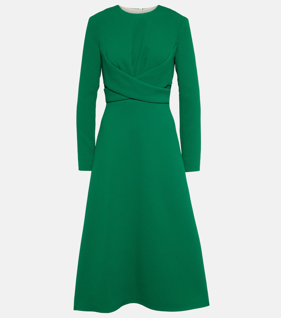 Robe midi Elta en crêpe | Emilia Wickstead
