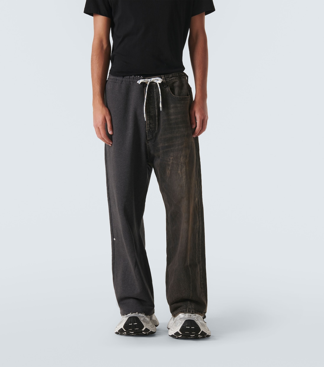 Jeans a gamba larga e vita media  | Balenciaga