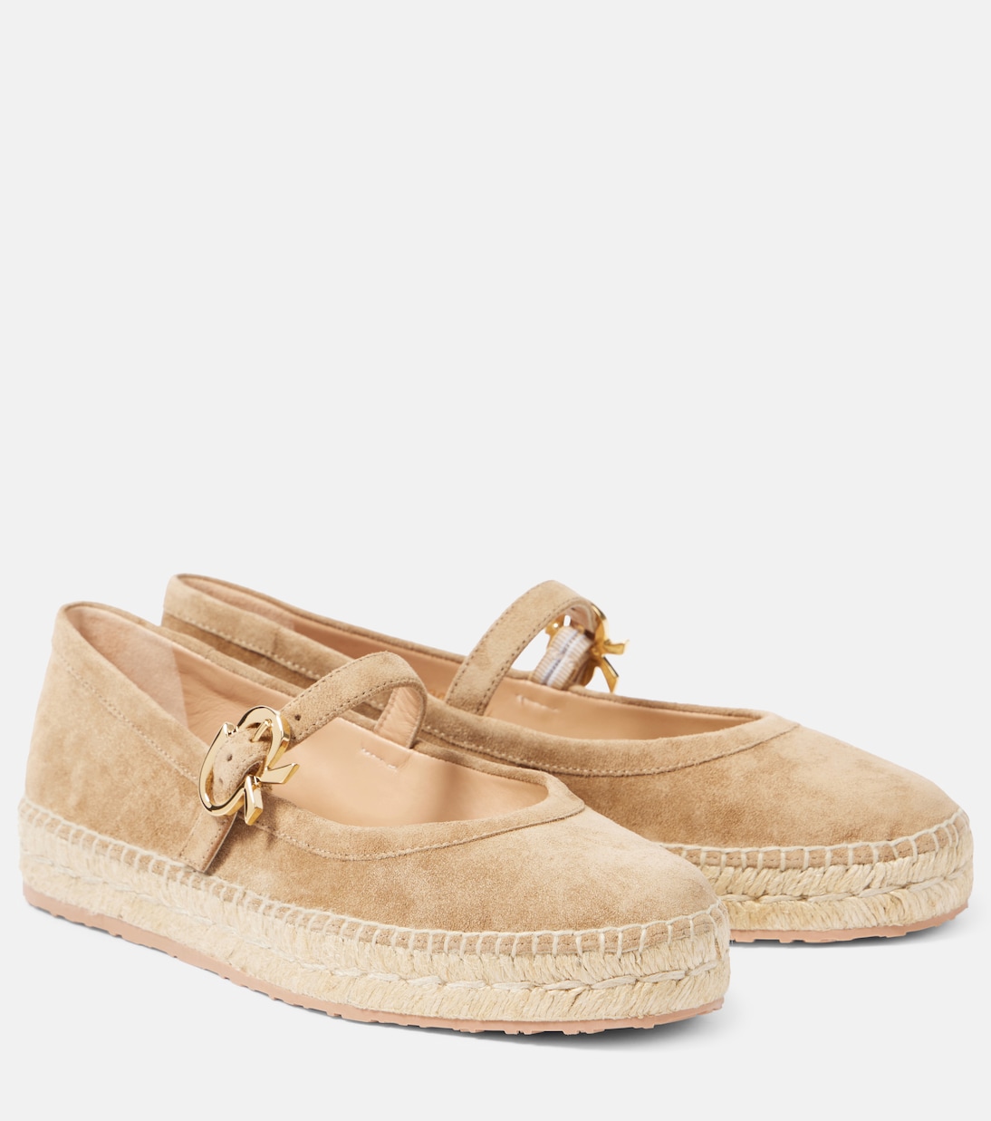 Elda suede espadrilles | Gianvito Rossi
