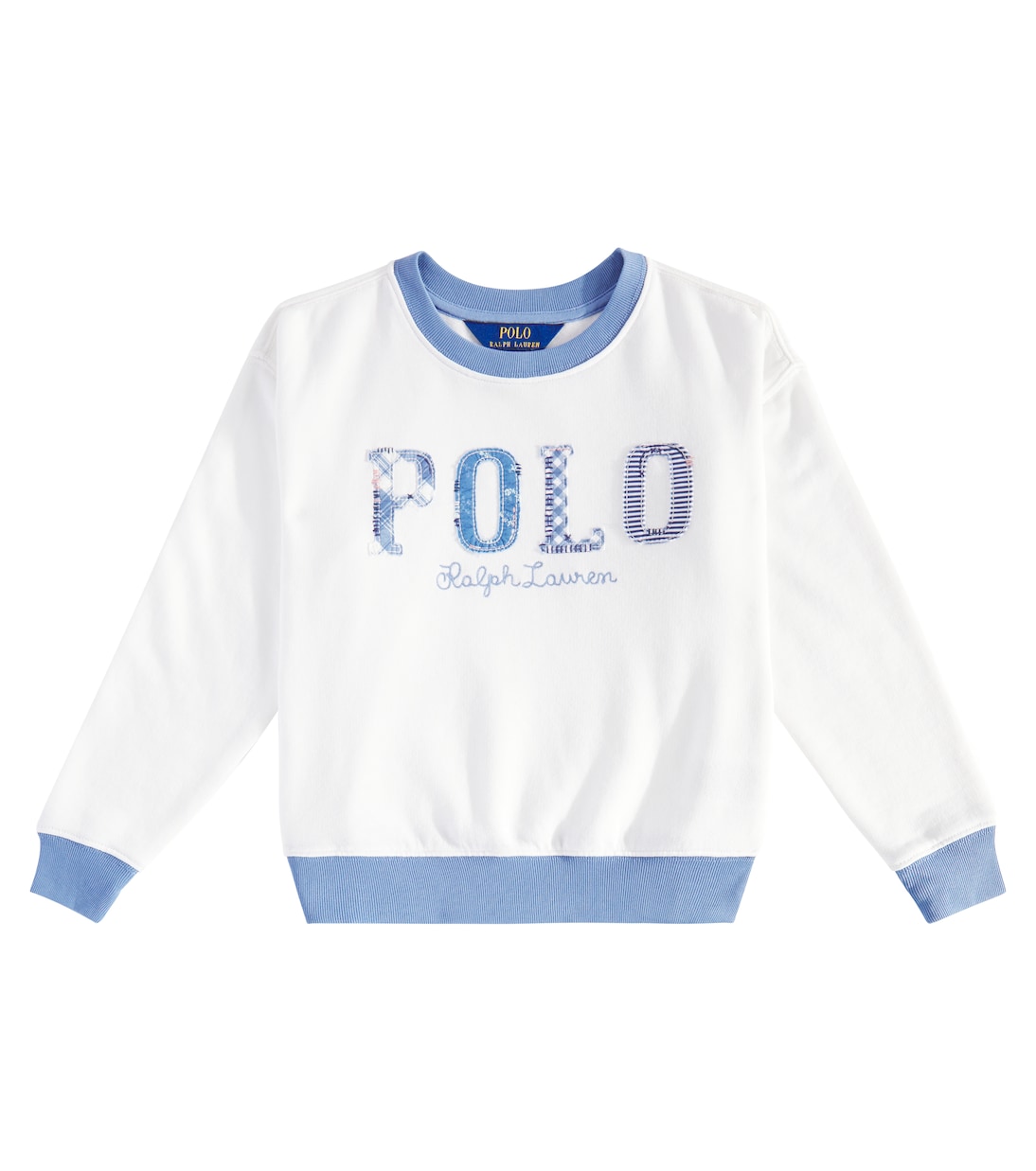Sweat-shirt en coton mélangé | Polo Ralph Lauren Kids