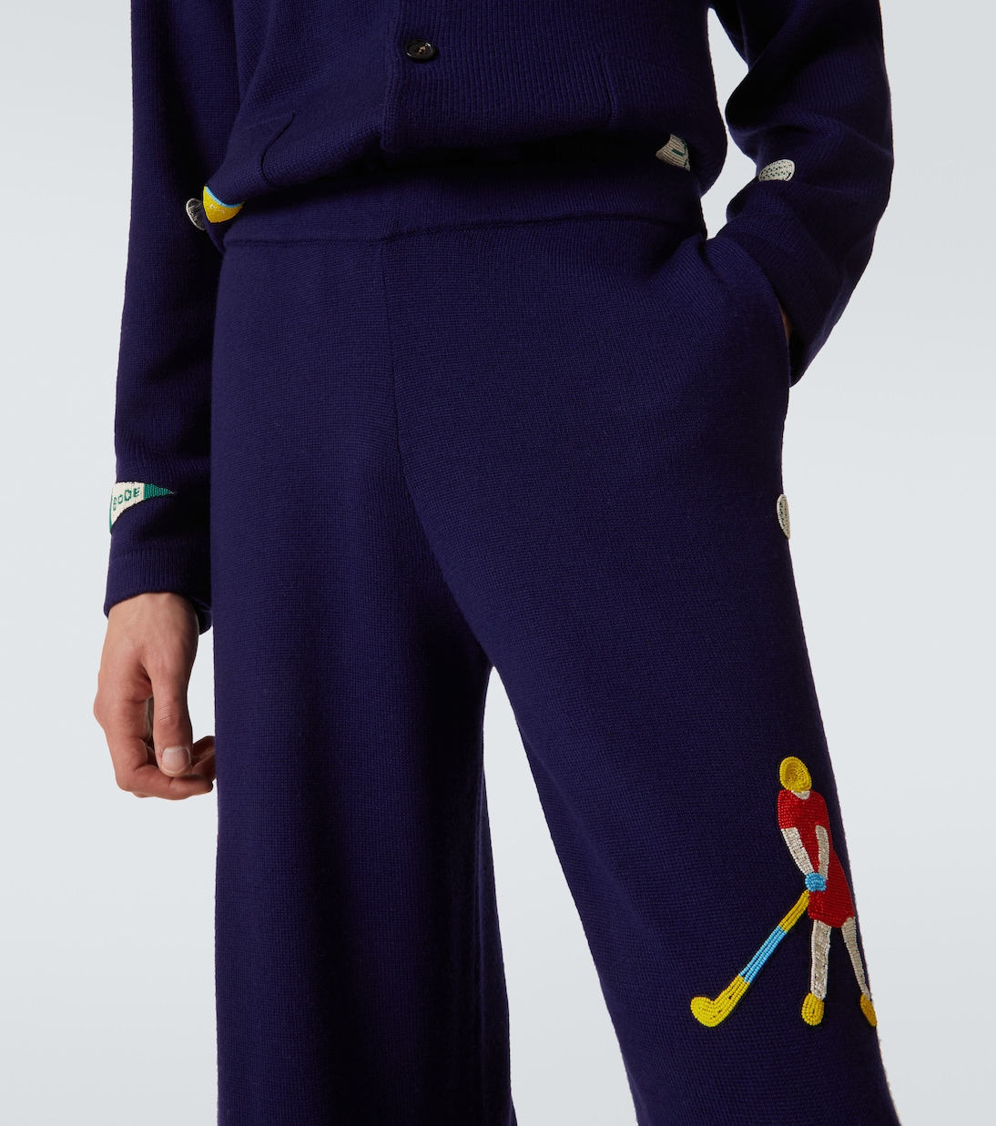 Golf wool sweatpants | Bode