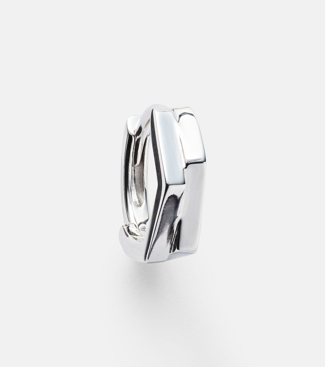 Orecchino singolo Antifer 2 Rows in oro bianco 18kt | Repossi
