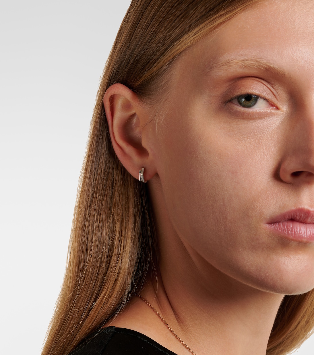 Orecchino singolo Antifer 2 Rows in oro bianco 18kt | Repossi