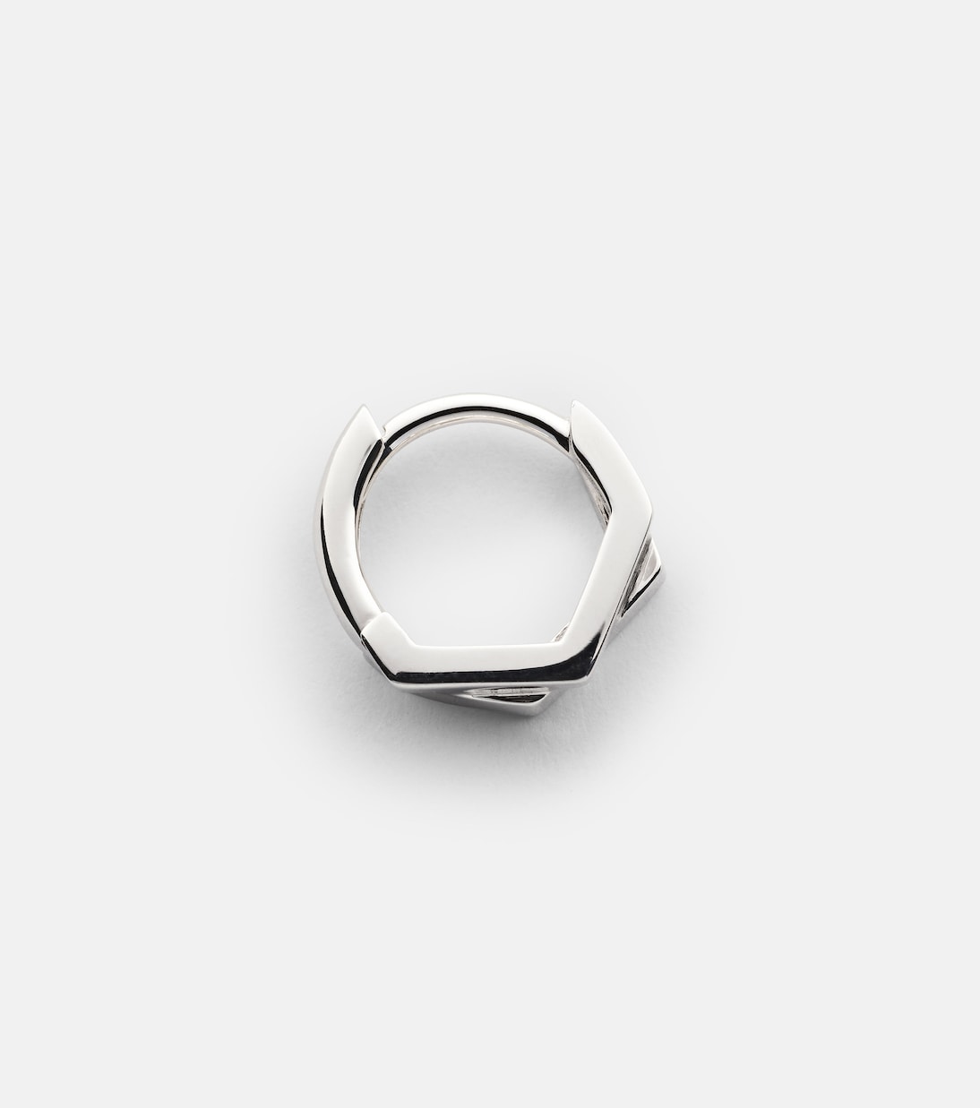Orecchino singolo Antifer 2 Rows in oro bianco 18kt | Repossi