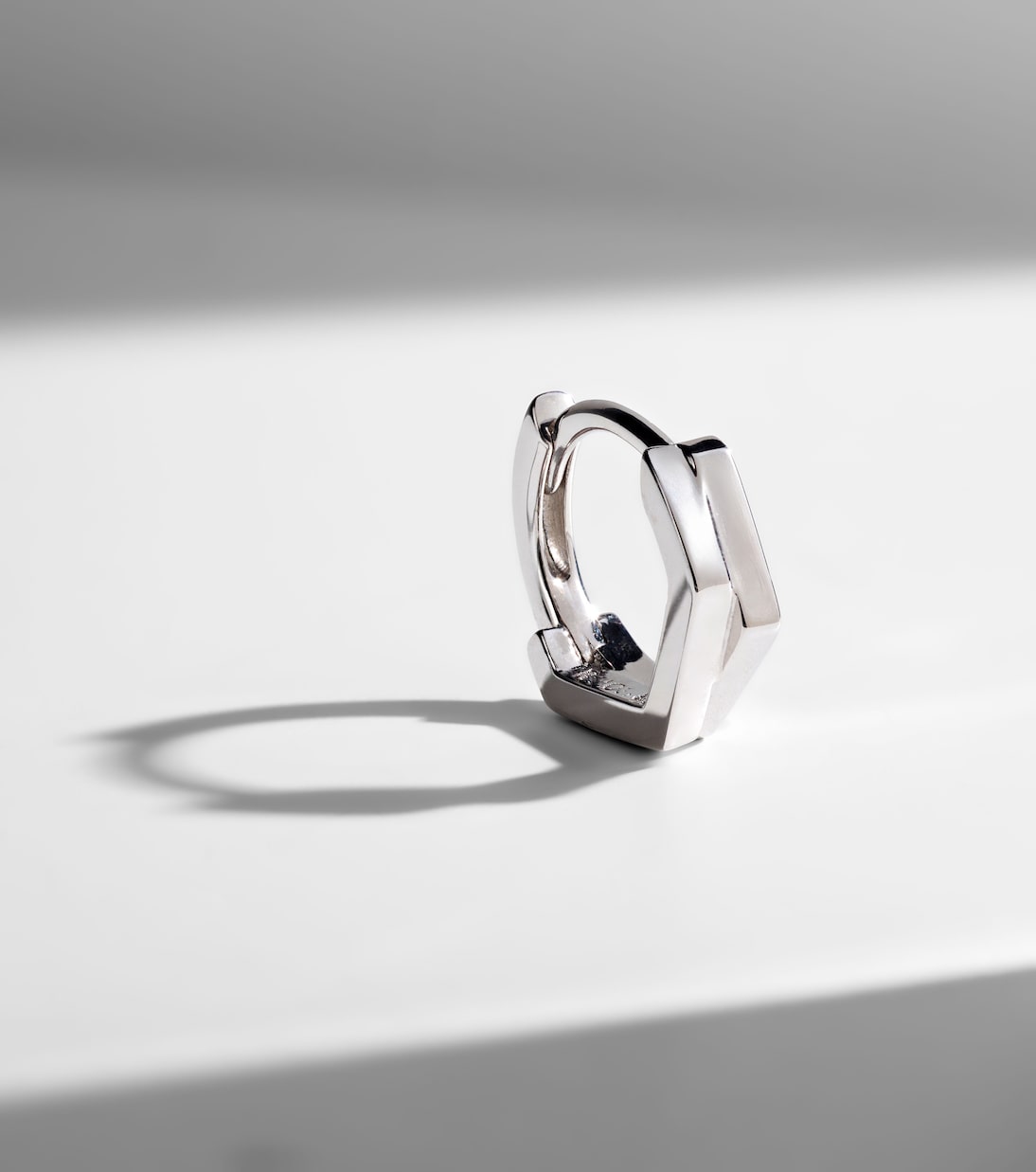 Orecchino singolo Antifer 2 Rows in oro bianco 18kt | Repossi