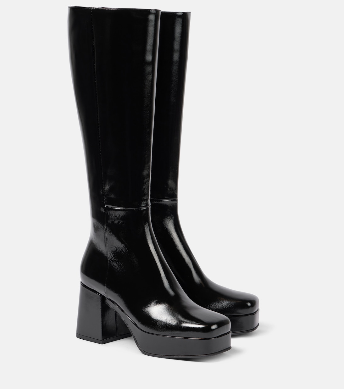 Botas con plataforma de piel | Gianvito Rossi
