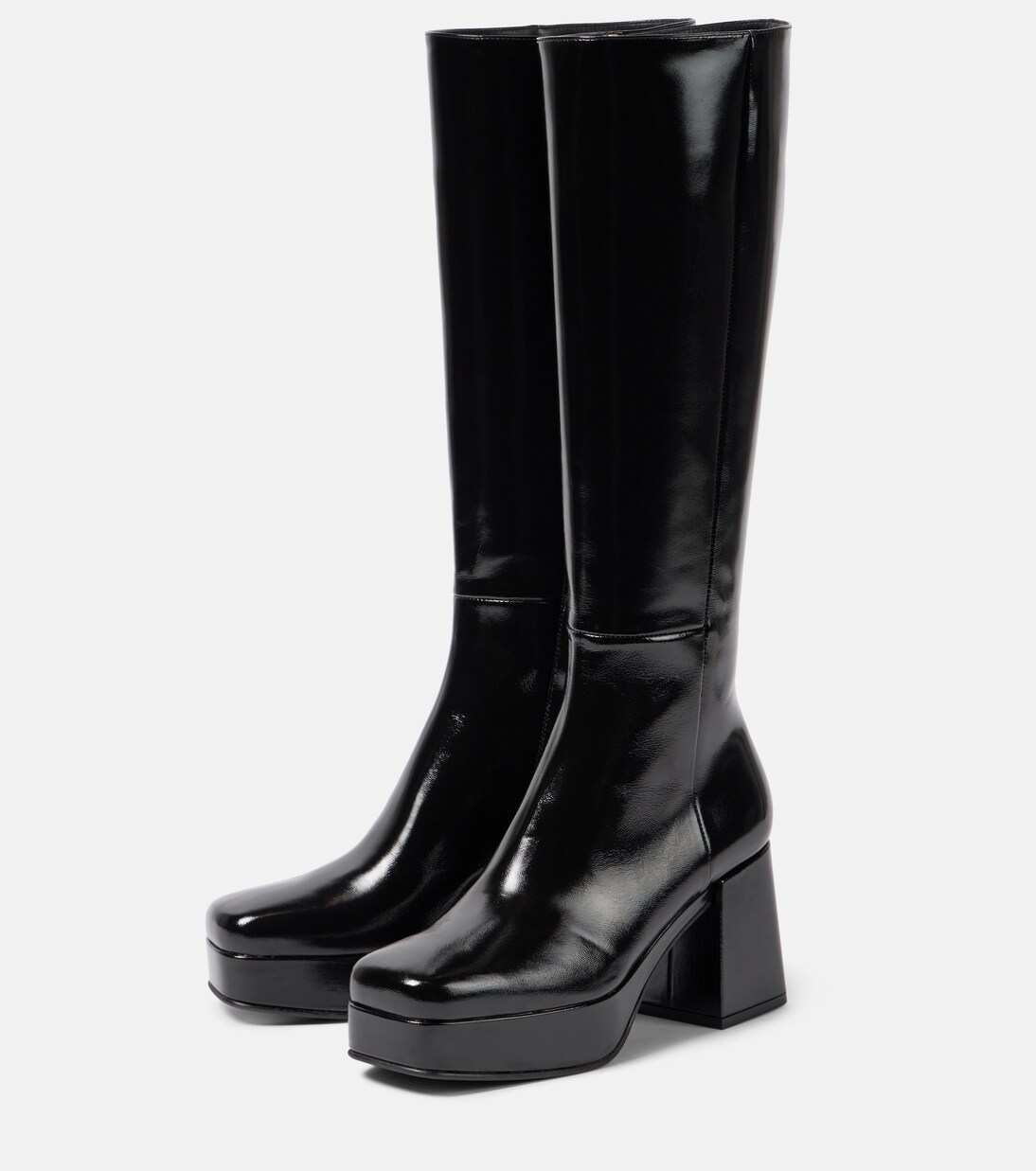 Botas con plataforma de piel | Gianvito Rossi