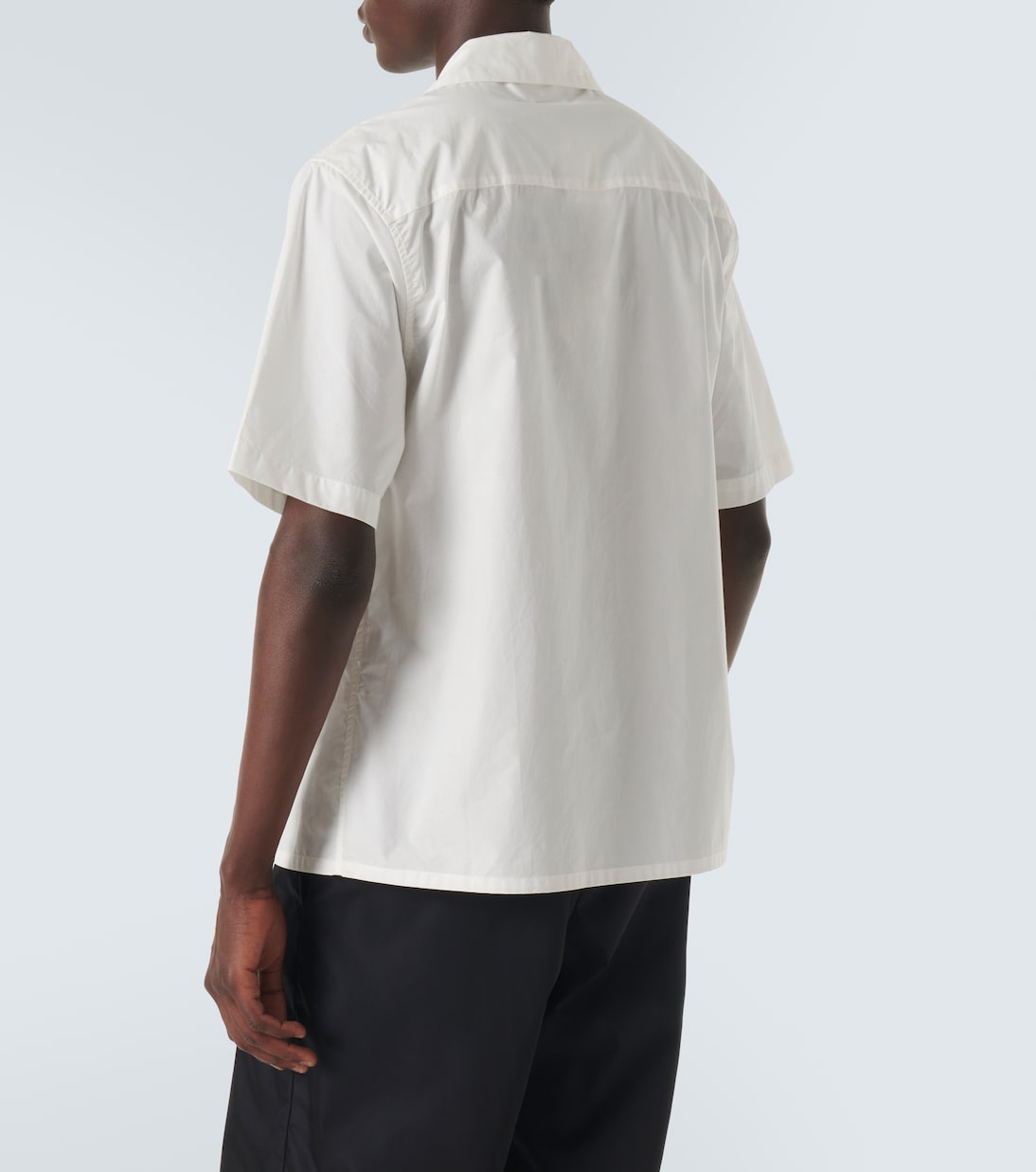 Camicia in cotone con perline | Commas
