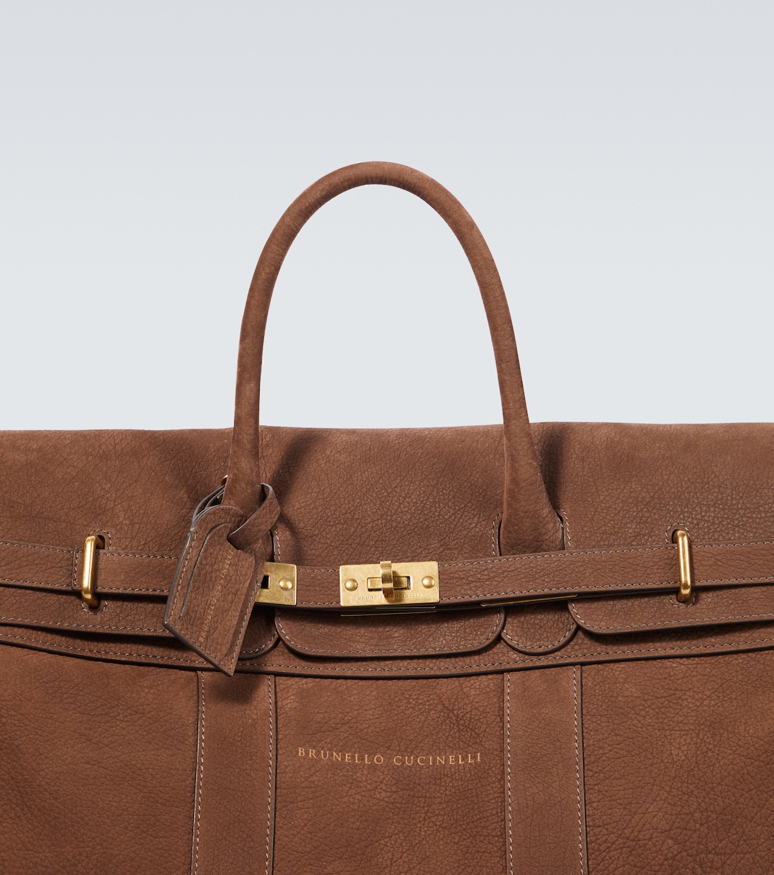 Borsa da viaggio in pelle | Brunello Cucinelli