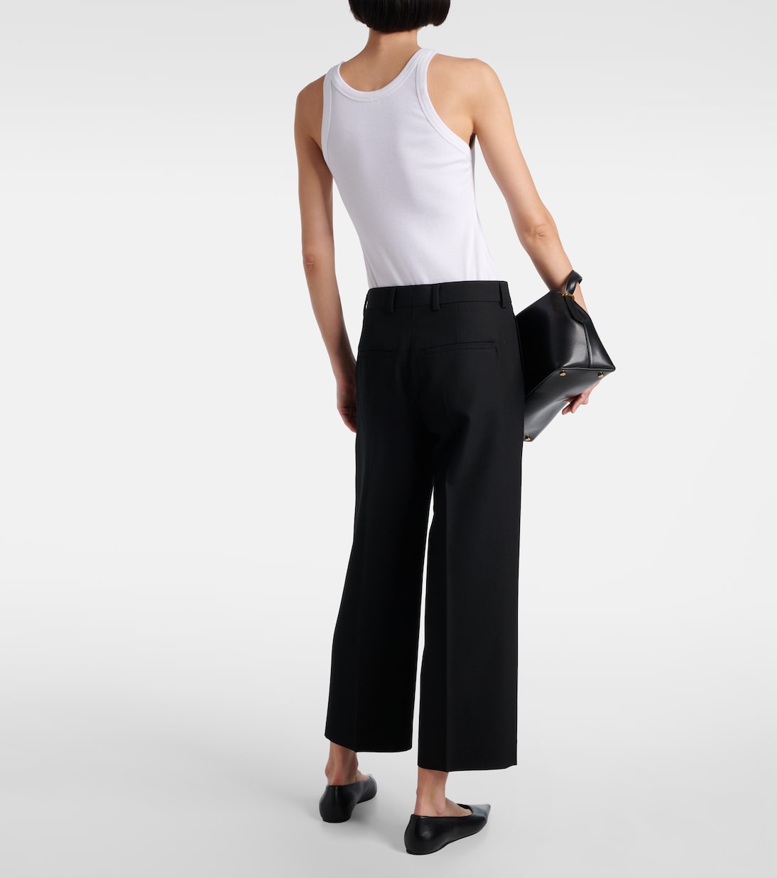 Pantaloni regular cropped | Toteme