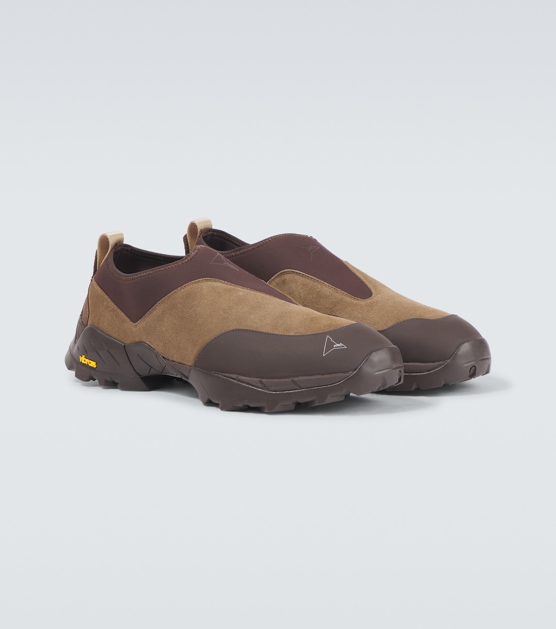 Sneaker slip-on con camoscio | Roa