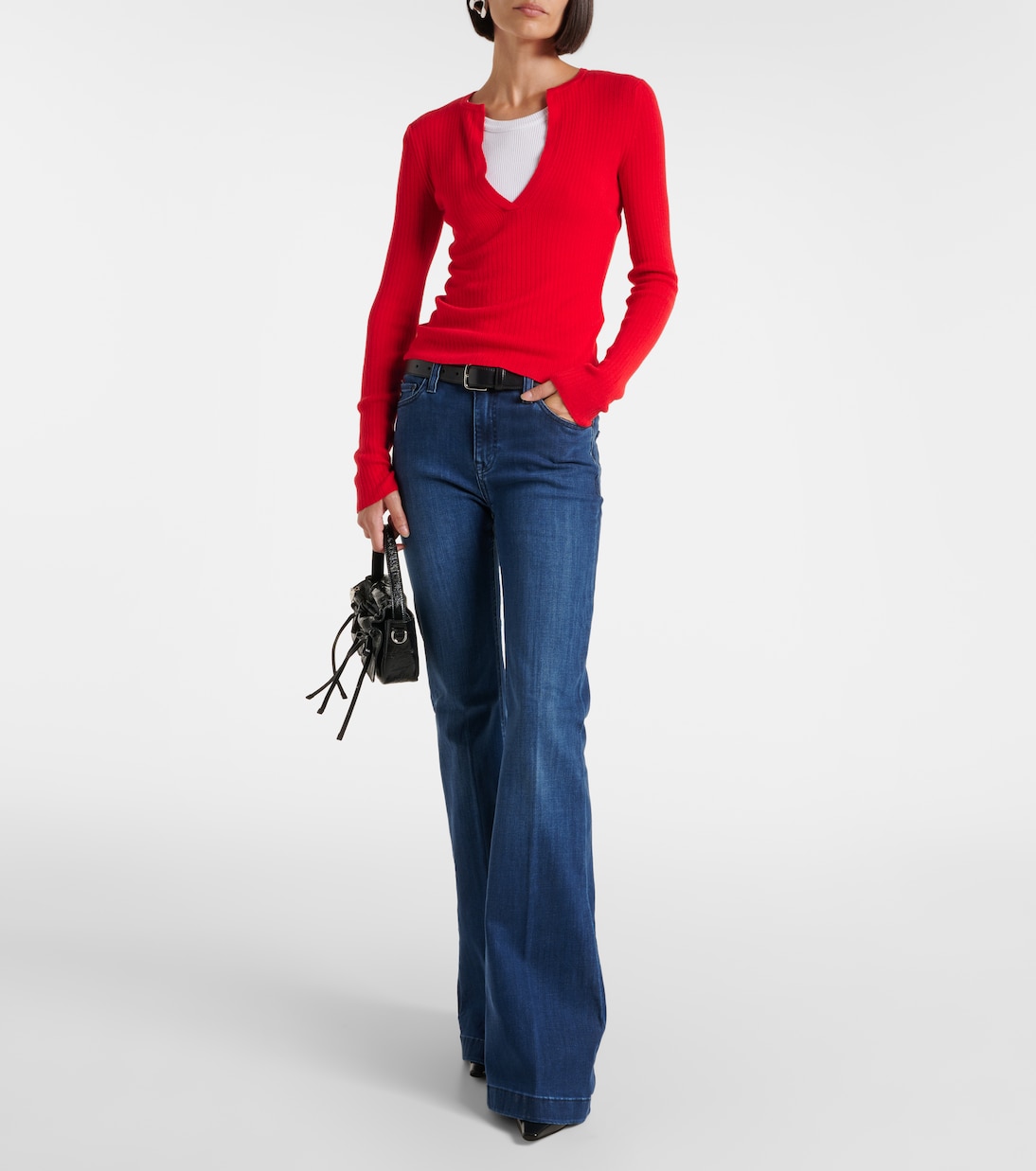 Jeans flared Tropea a vita media | AG Jeans