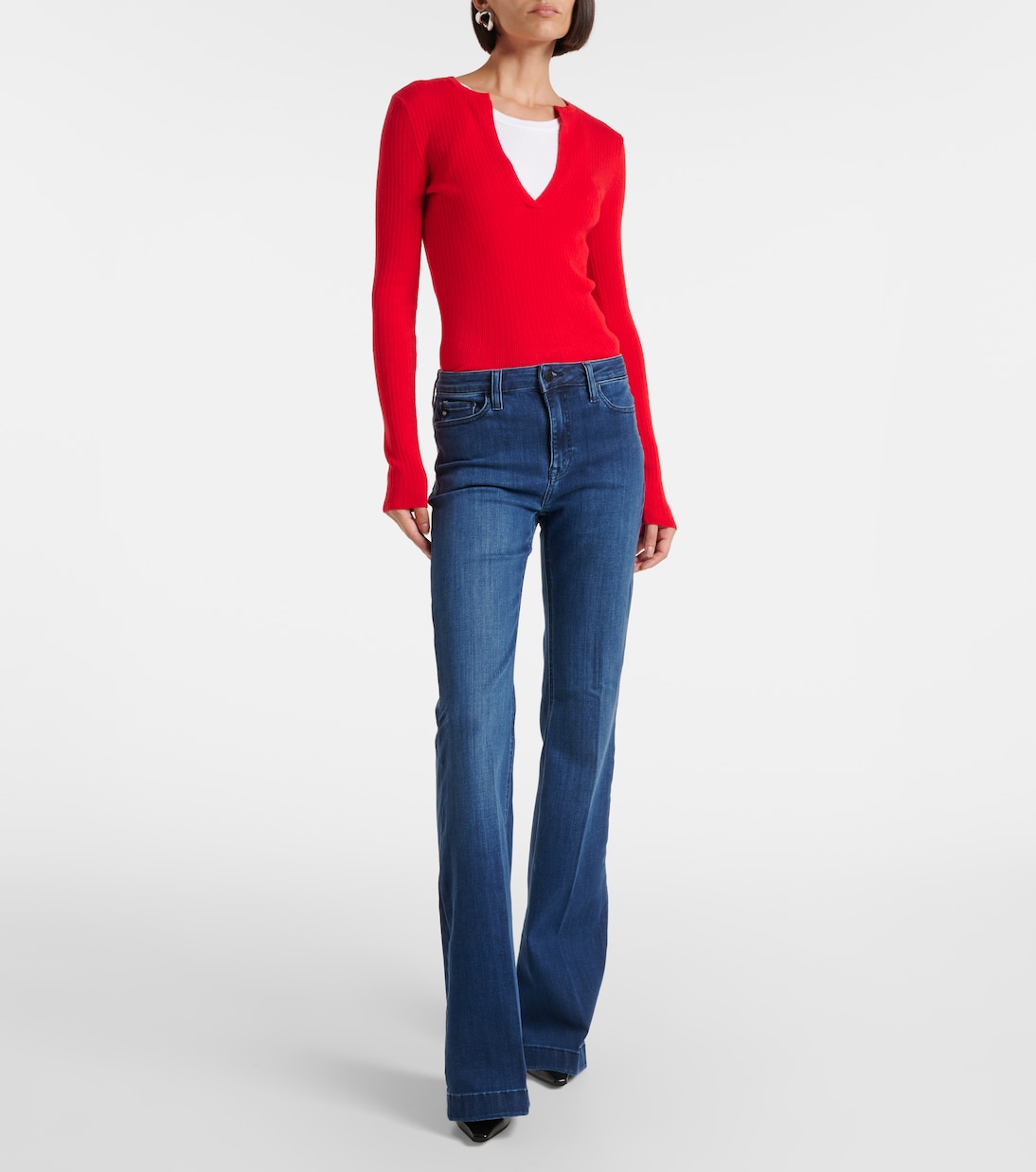 Jeans flared Tropea a vita media | AG Jeans