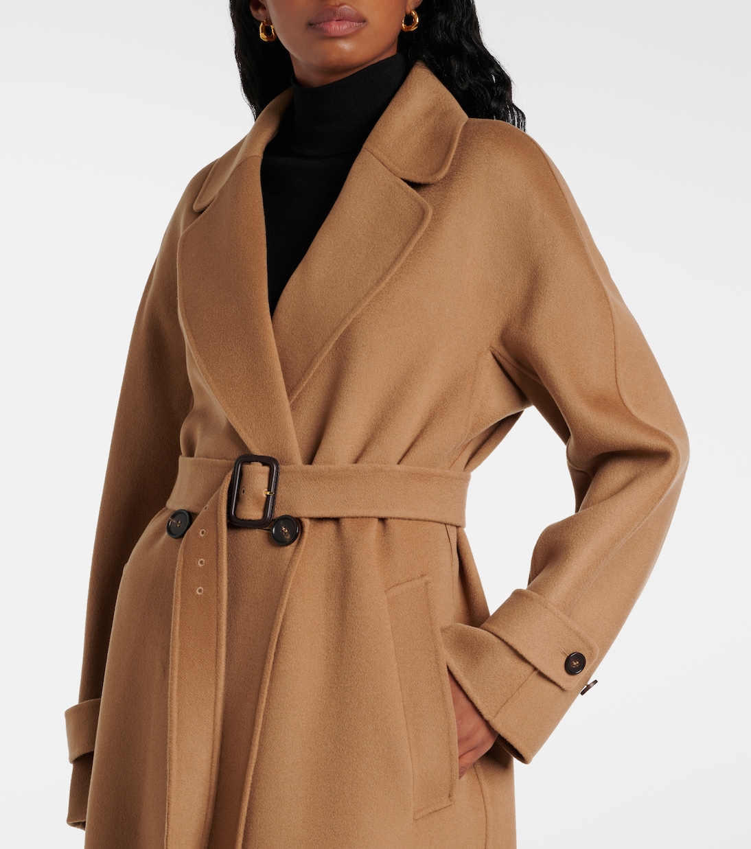 Ebano wool wrap coat | 'S Max Mara