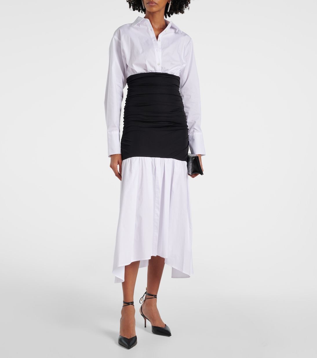 Abito chemisier Ellis in cotone | Staud
