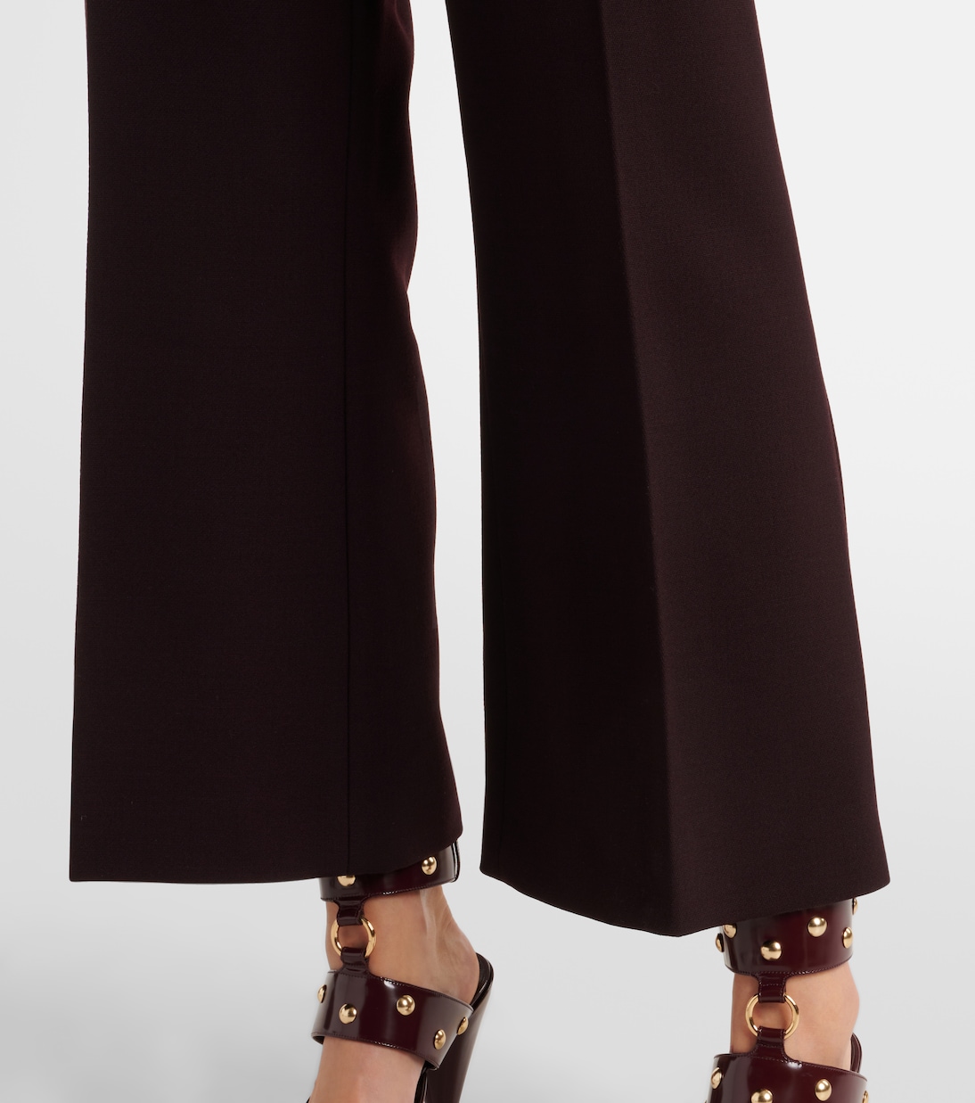 Weite Cropped-Hose aus Wolle | Chloé