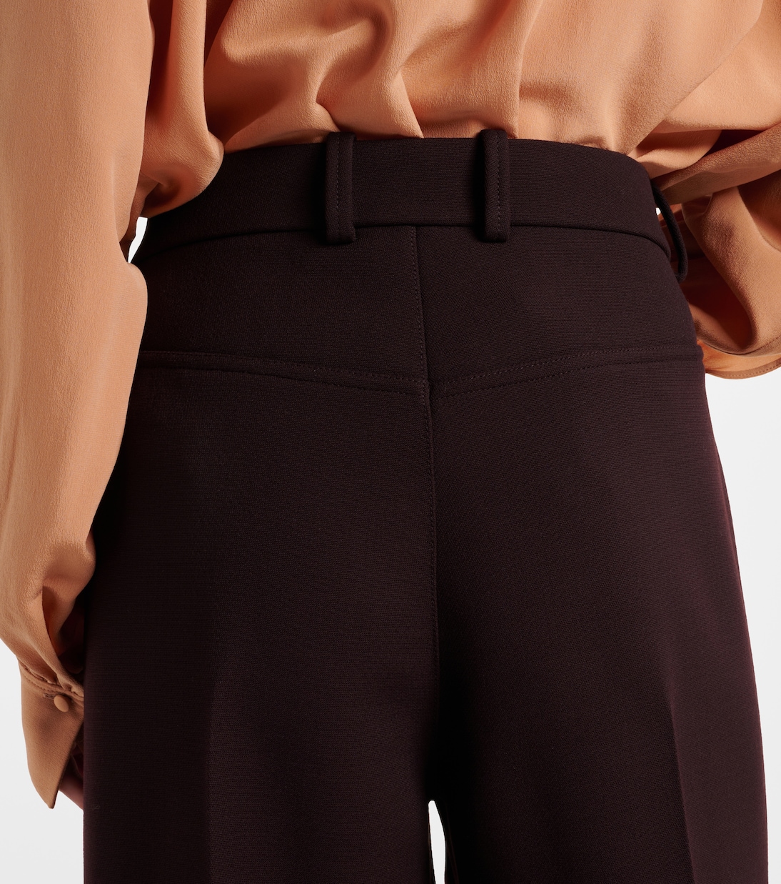 Weite Cropped-Hose aus Wolle | Chloé