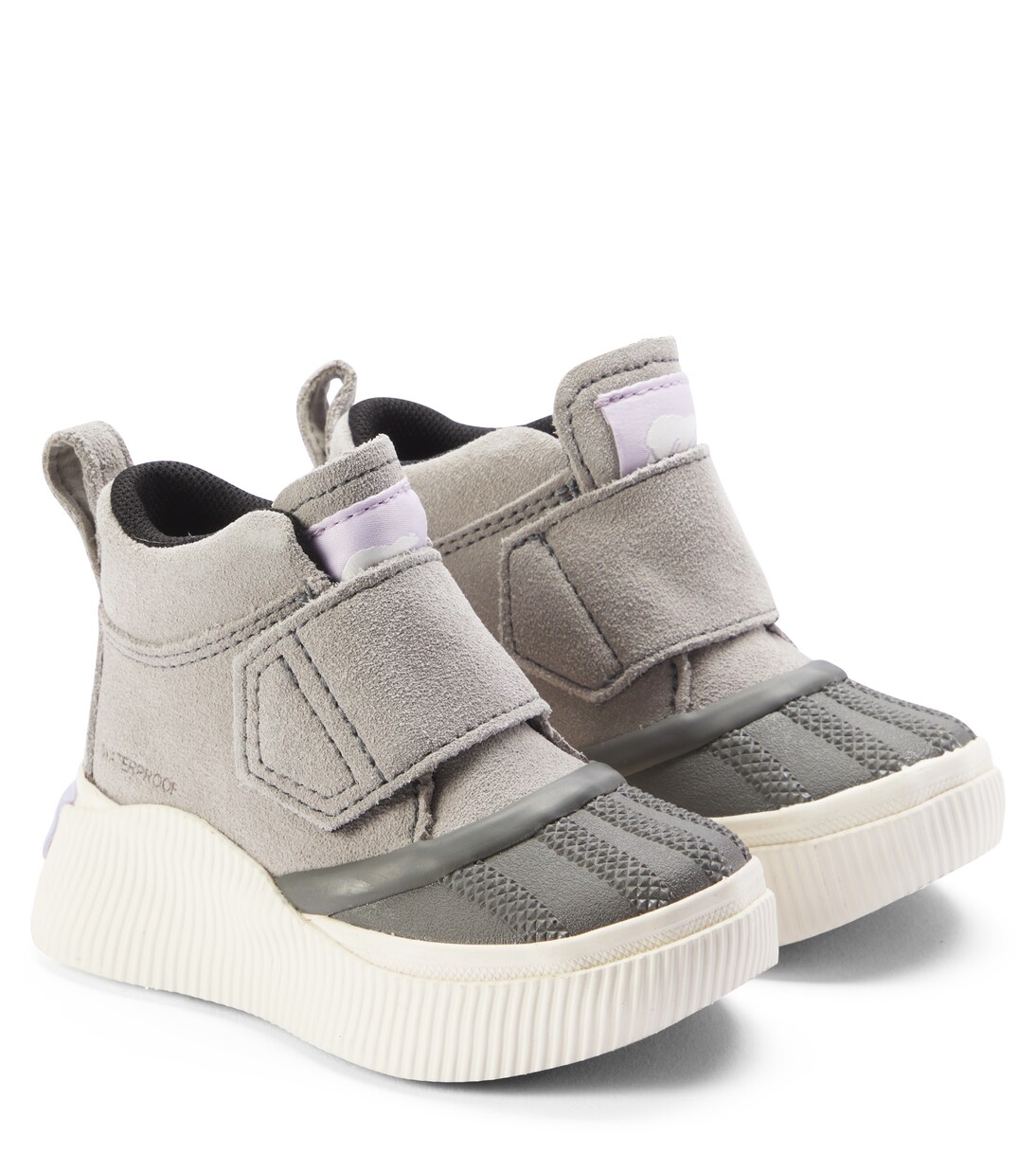 Stiefel Out N About IV Strap aus Veloursleder | Sorel Kids