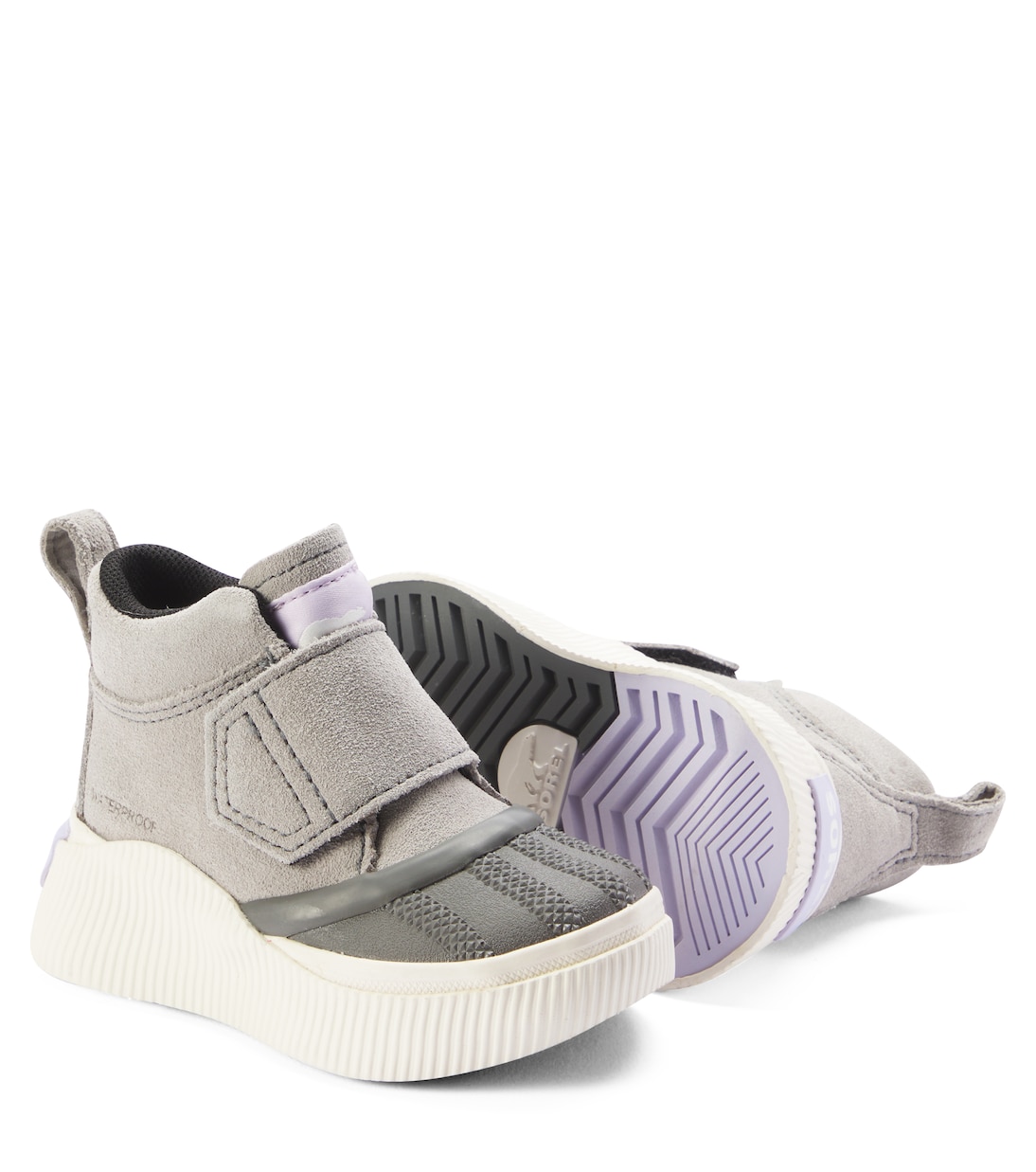 Stiefel Out N About IV Strap aus Veloursleder | Sorel Kids