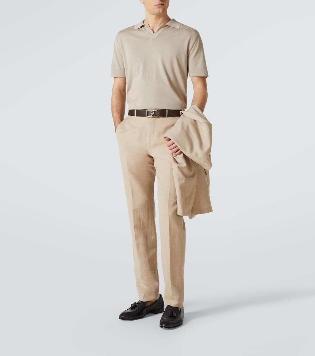 Polo de algodón y seda | Brioni