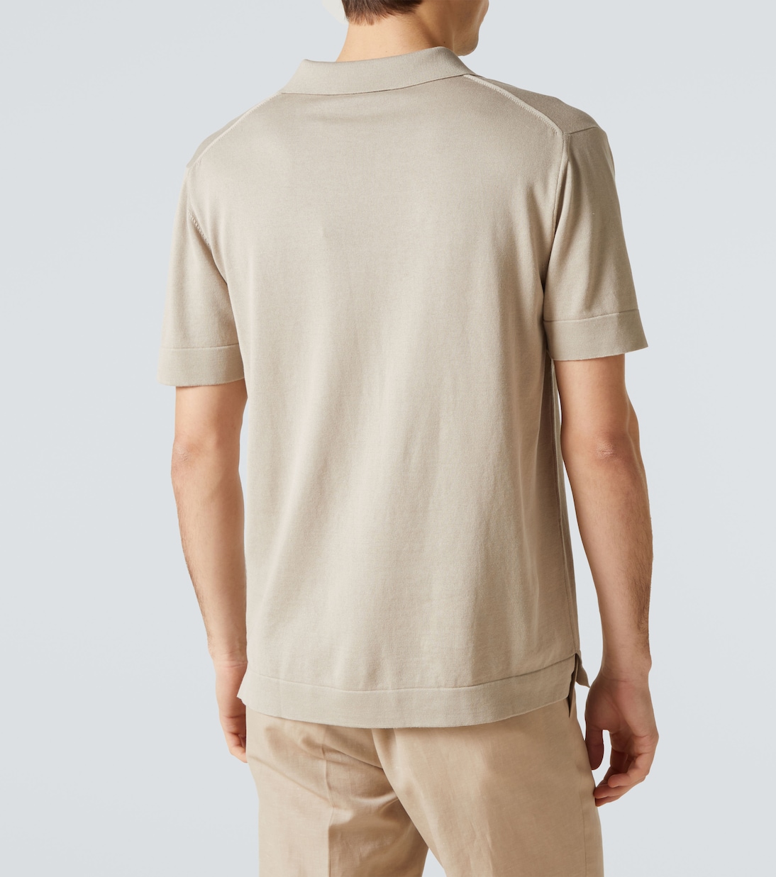 Polo de algodón y seda | Brioni