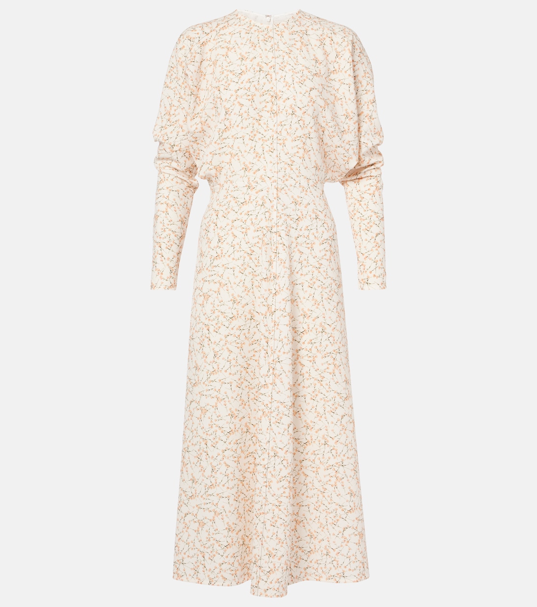 Bedrucktes Midikleid Dolman | Victoria Beckham