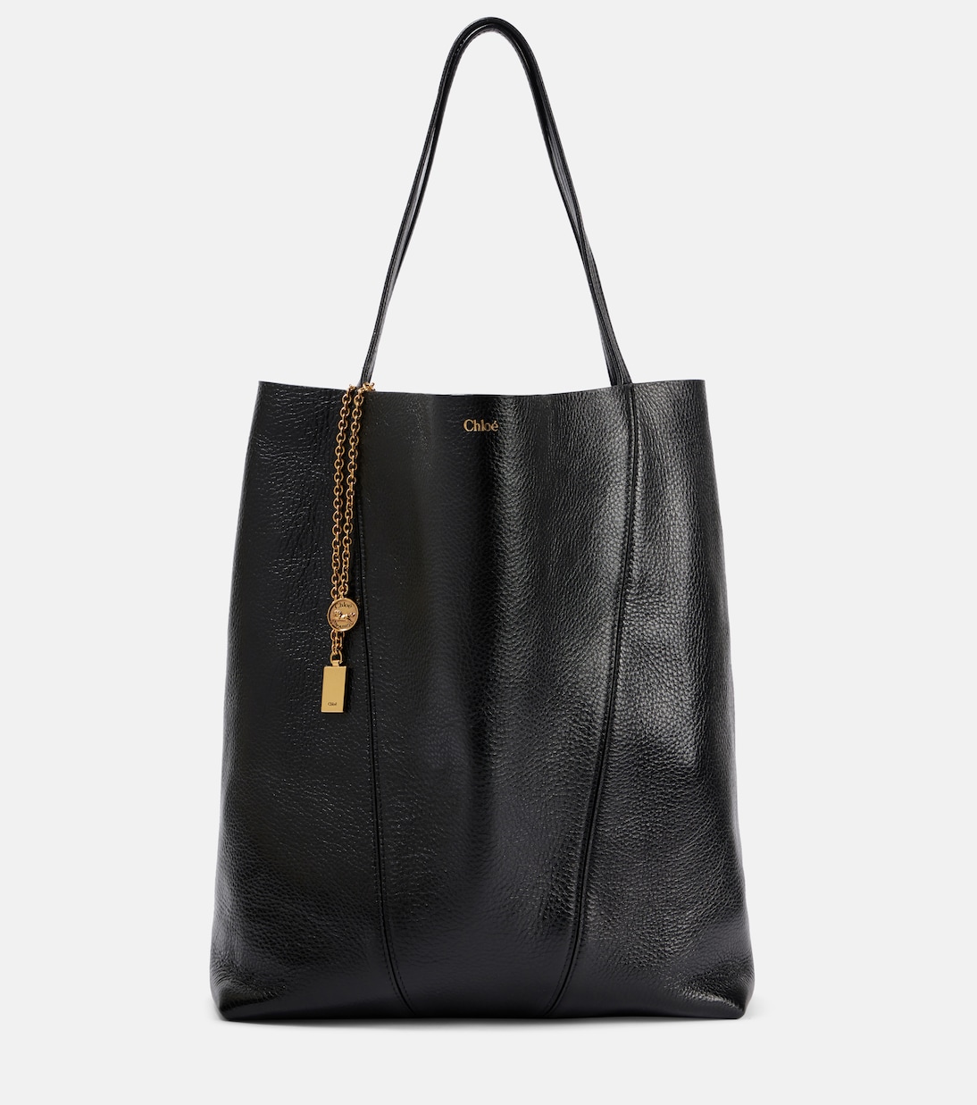 Borsa Chloé Spin Large in pelle | Chloé