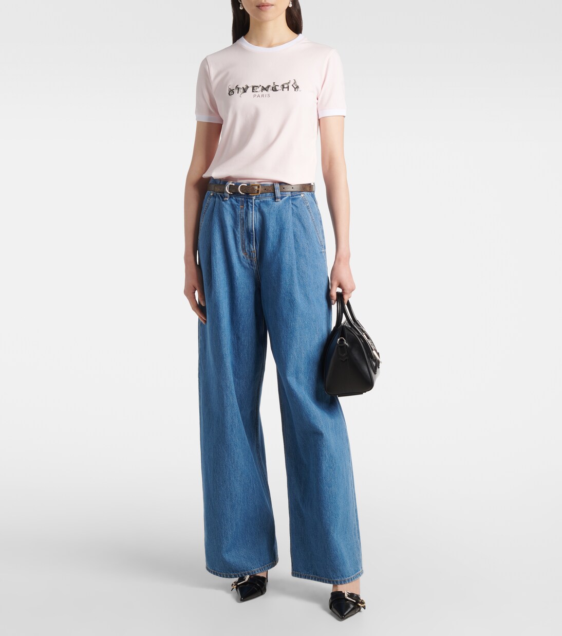 Camiseta Ringer de mezcla de algodón | Givenchy