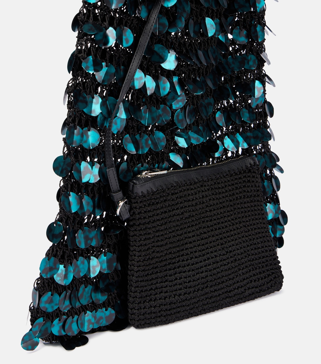 Sequined mesh tote bag | JW Anderson