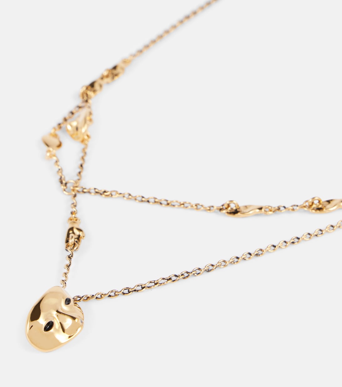 Collana artistica LEMAIRE con dettagli stampati e design moderno per giovani