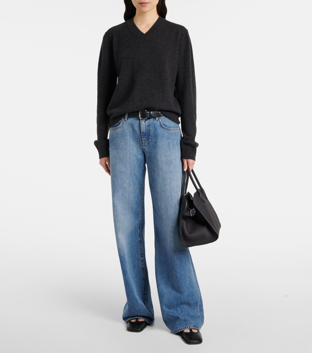 Cabas Soft Margaux 12 en cuir | The Row