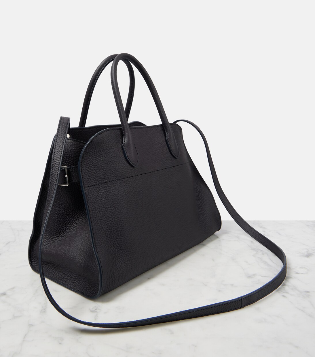 Cabas Soft Margaux 12 en cuir | The Row