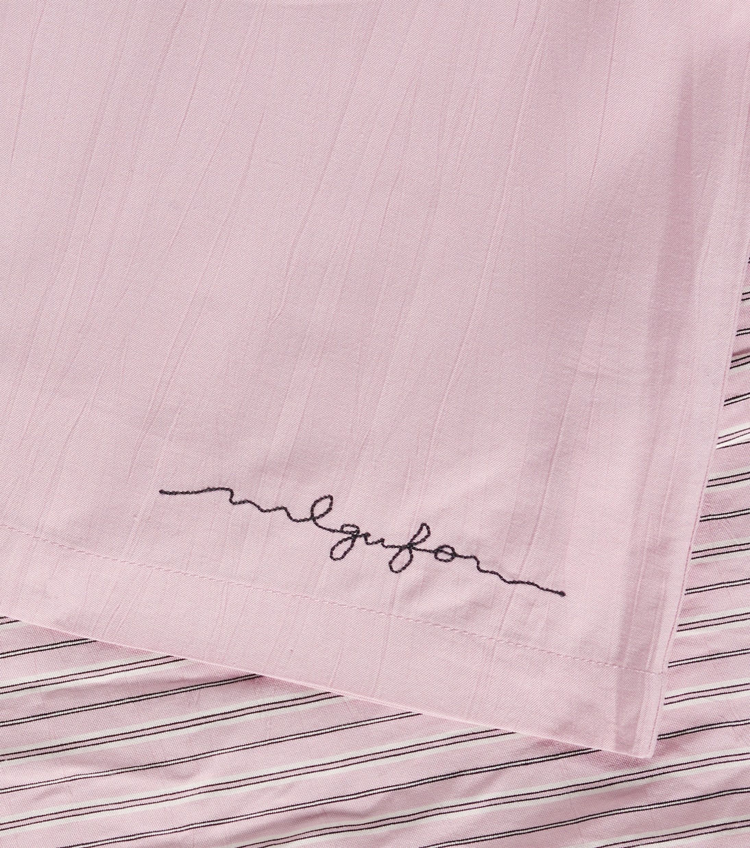 Top e pantaloni regular a righe | Il Gufo