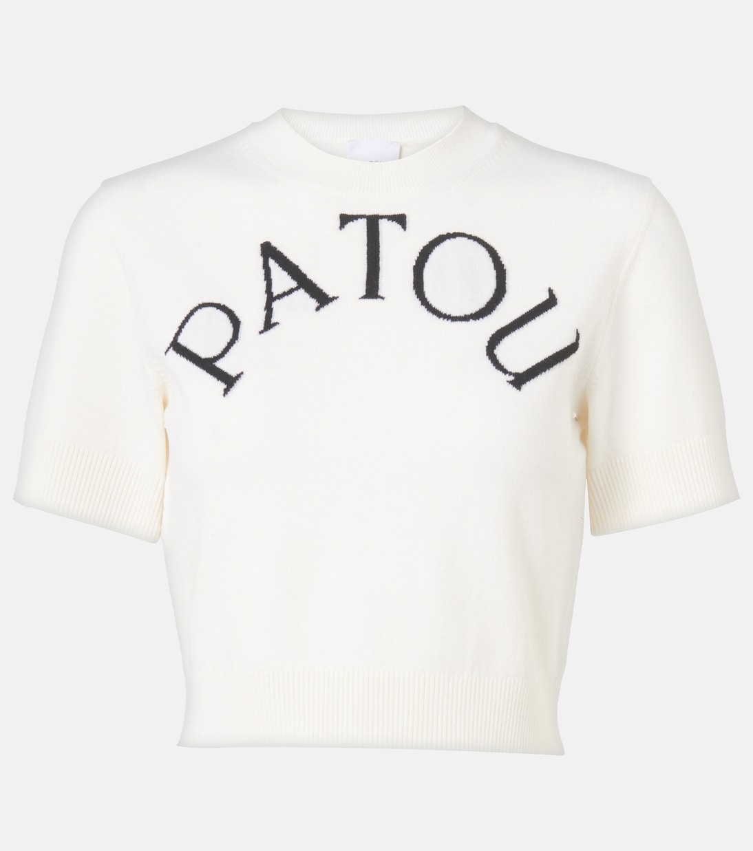 Cropped-Top aus einem Wollgemisch | Patou