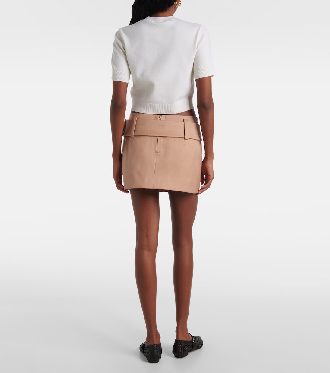 Cropped-Top aus einem Wollgemisch | Patou