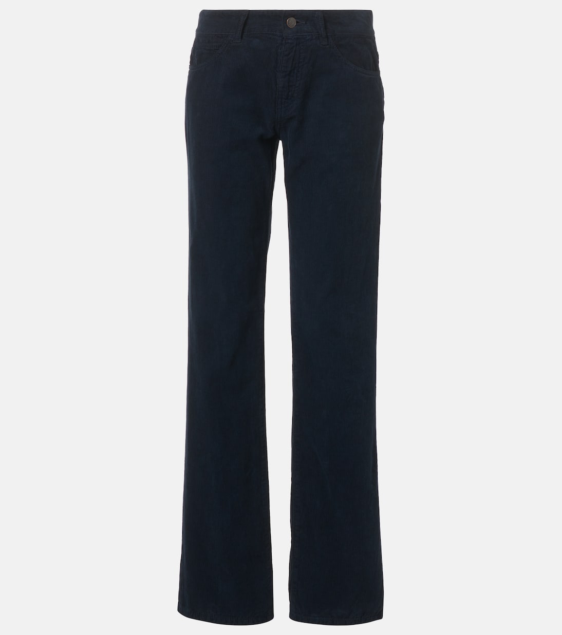Pantaloni slim Carlyl in velluto di cotone a coste | The Row