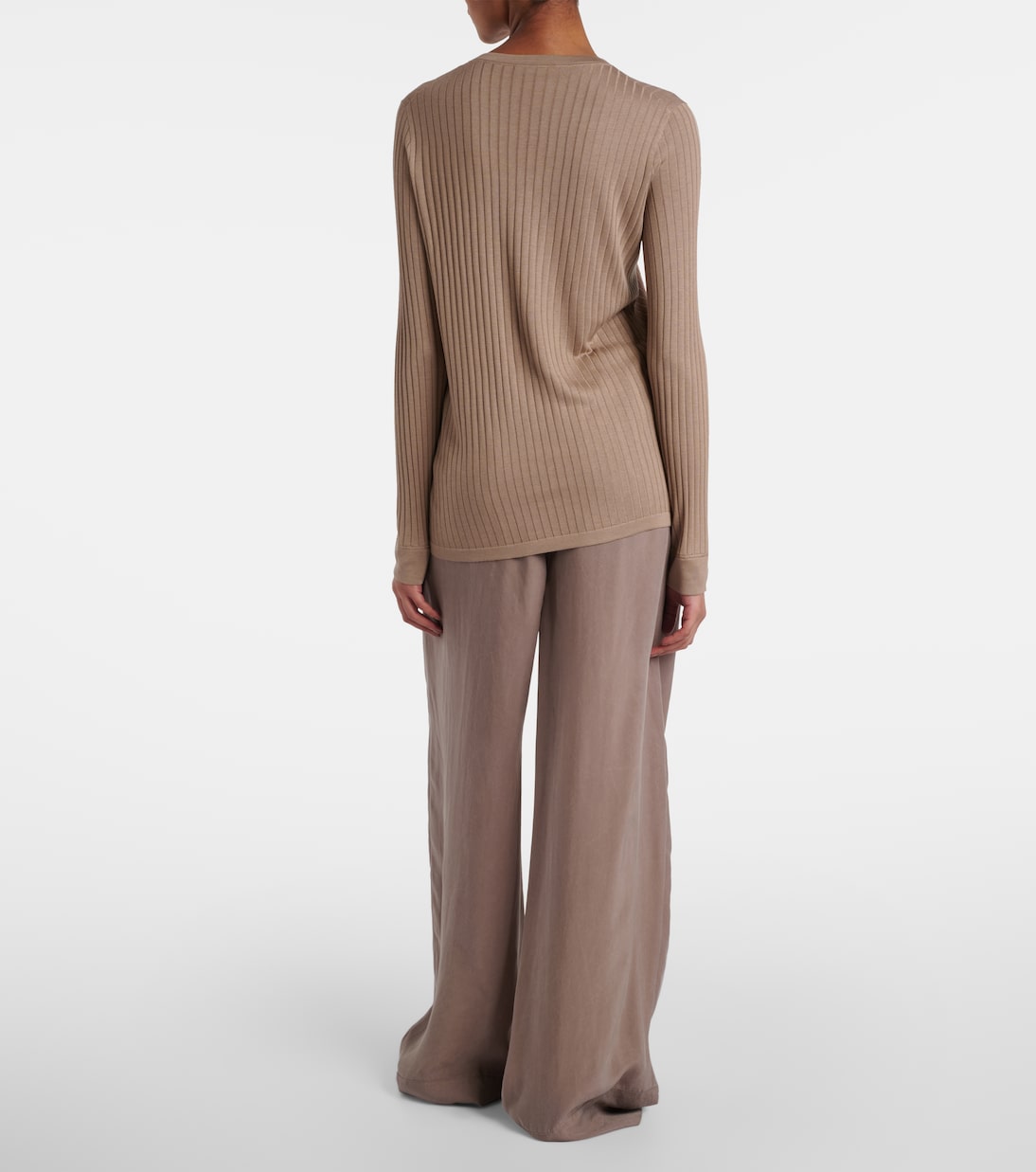 Keya ribbed-knit top | The Row