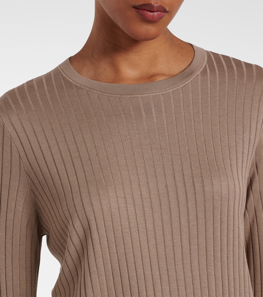 Keya ribbed-knit top | The Row