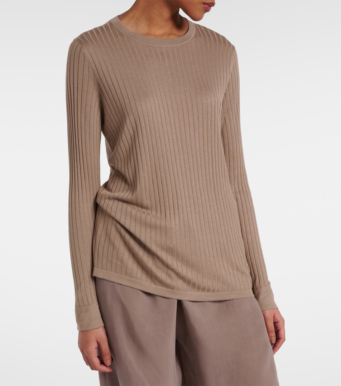 Keya ribbed-knit top | The Row