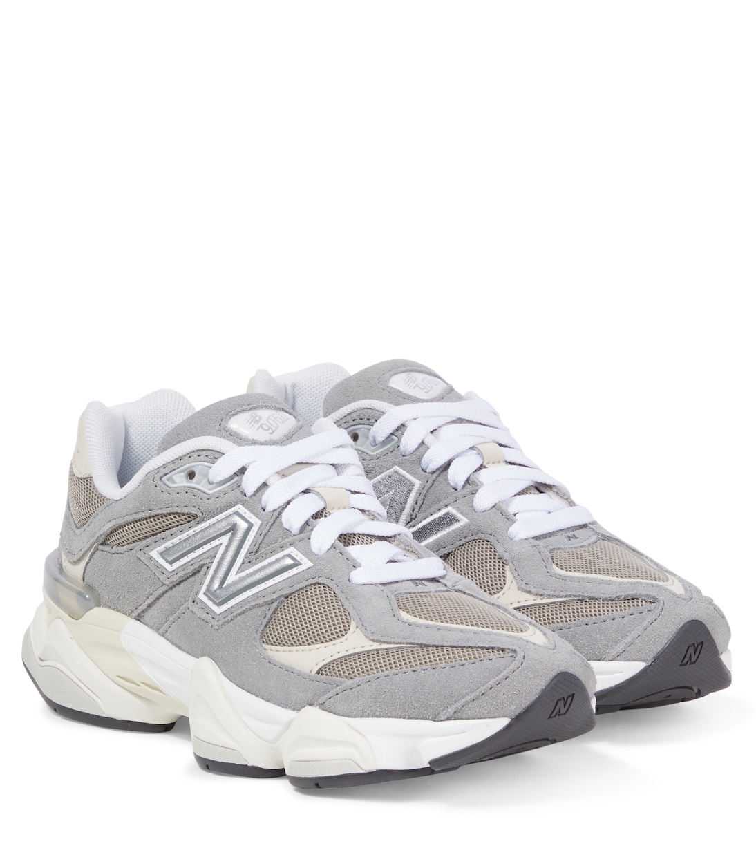 9060 leather-trimmed sneakers | New Balance Kids