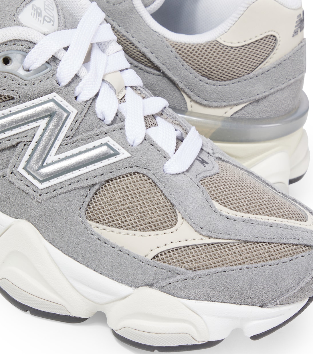 9060 leather-trimmed sneakers | New Balance Kids