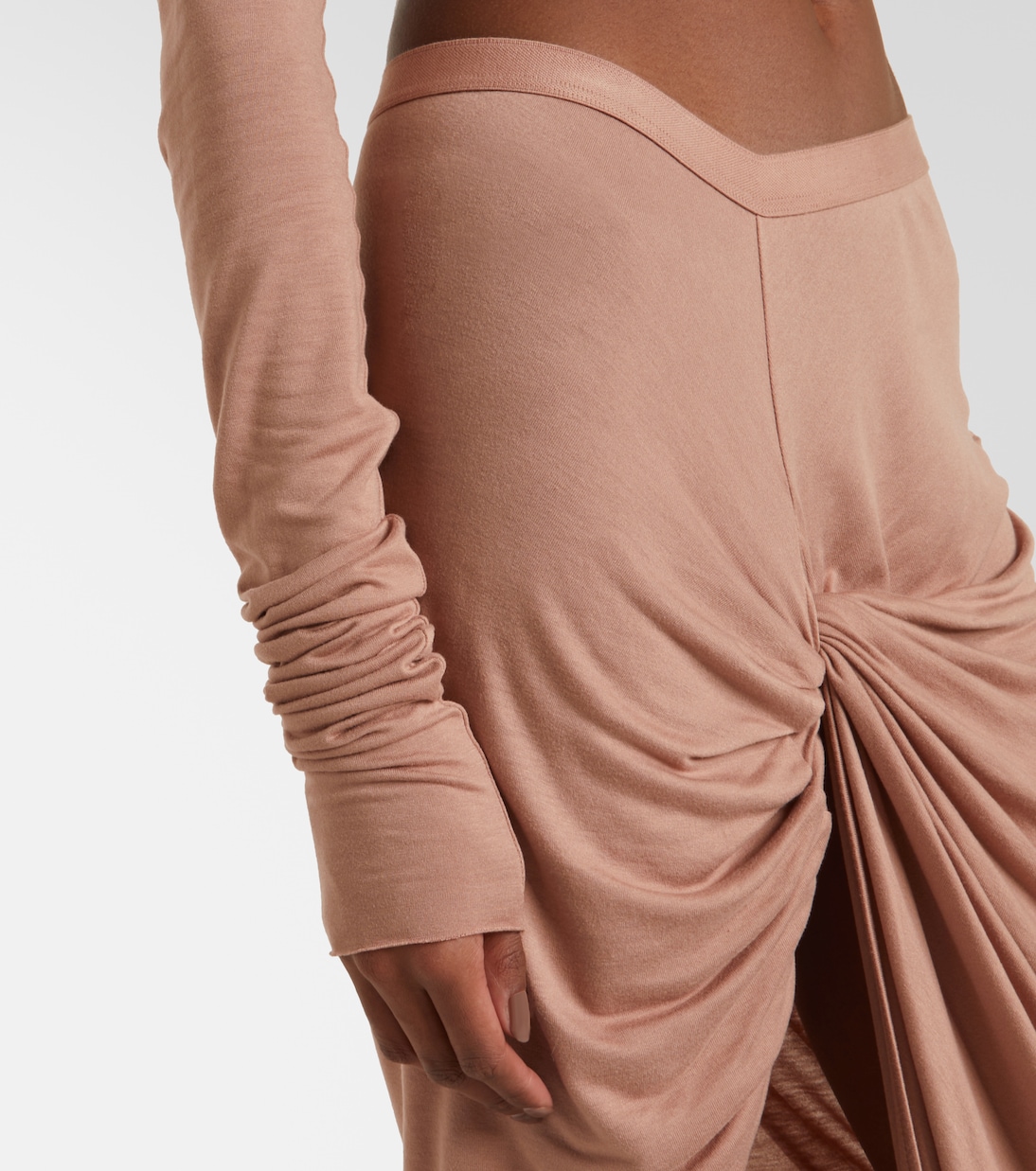 Top cropped Jade in jersey | Rick Owens