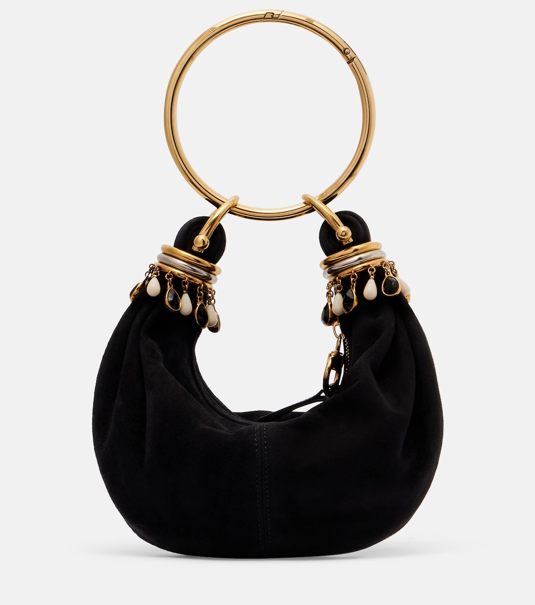 Sac Bracelet Small en daim | Chloé