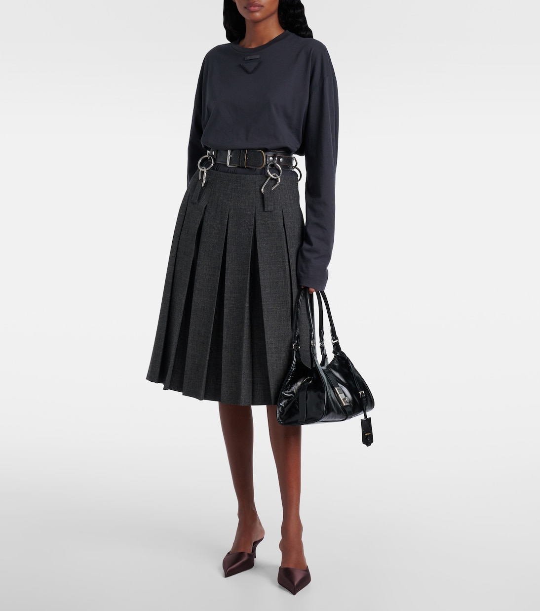 Mules in raso | Prada