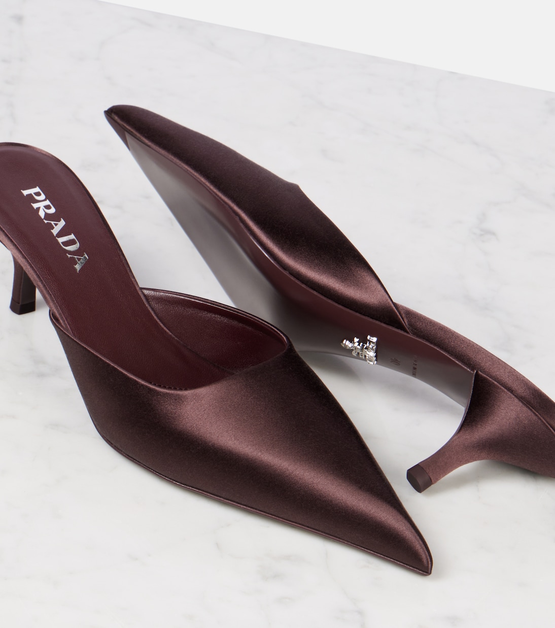 Mules in raso | Prada