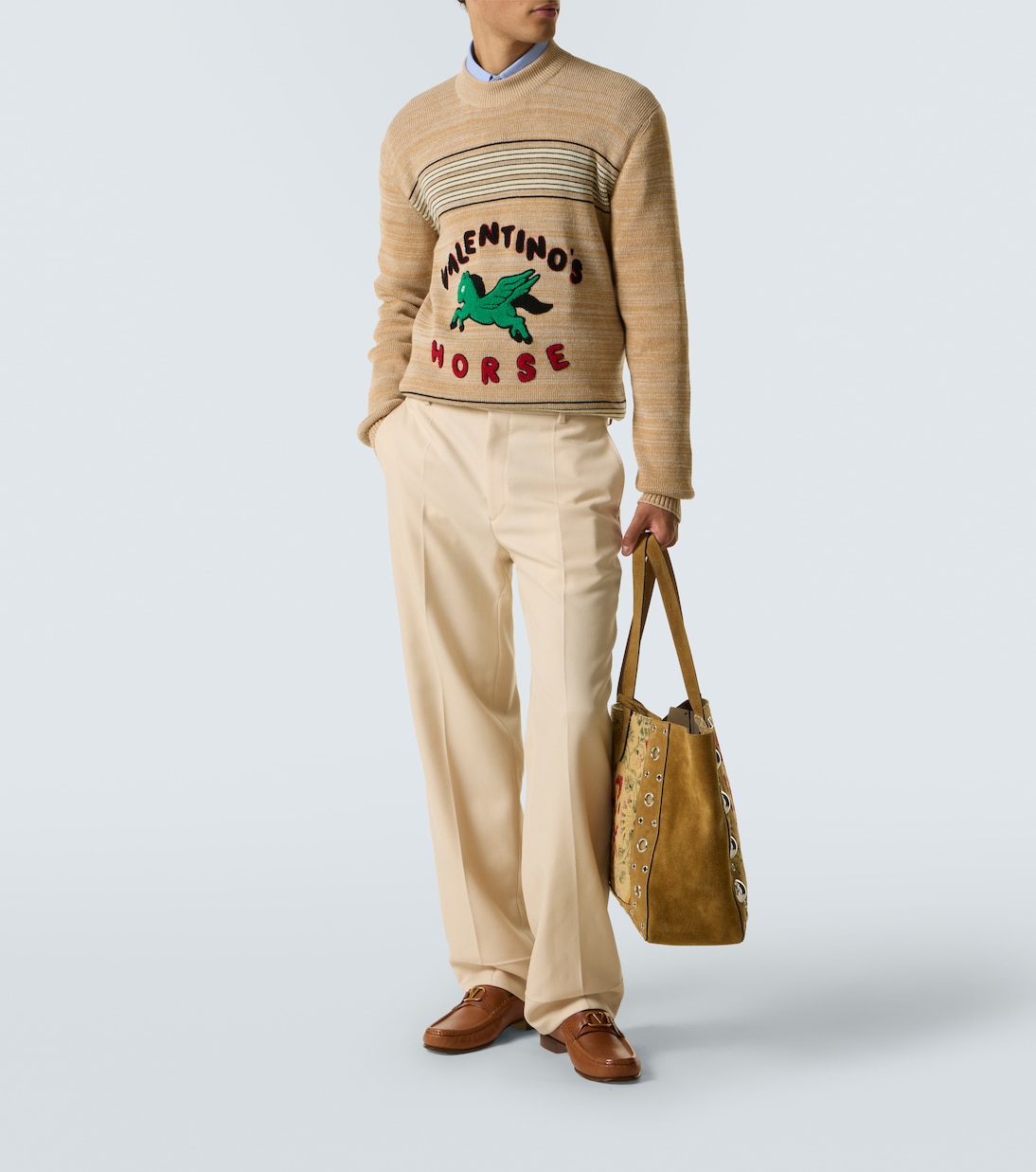 Pullover aus Wolle und Baumwolle | Valentino