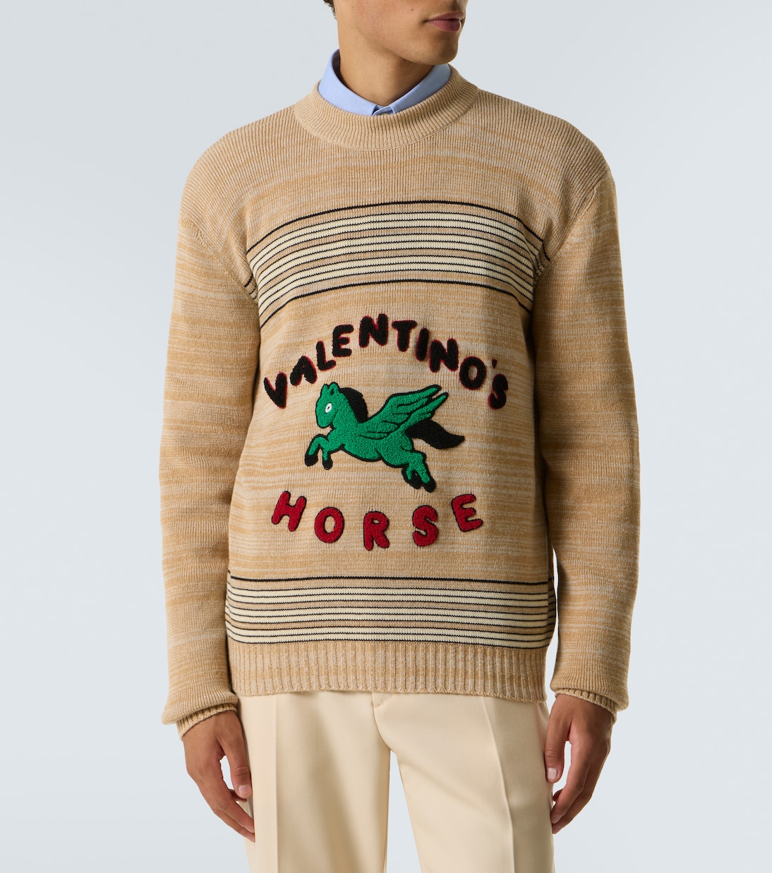 Pullover aus Wolle und Baumwolle | Valentino